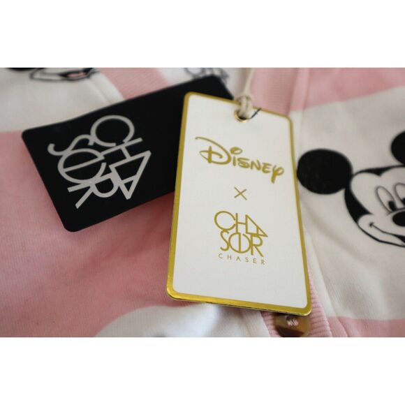Disney x Chaser CG219 Girl's Sz 8 Almond Blossom Mickey Mouse Cardigan Sweater - Picture 4 of 7